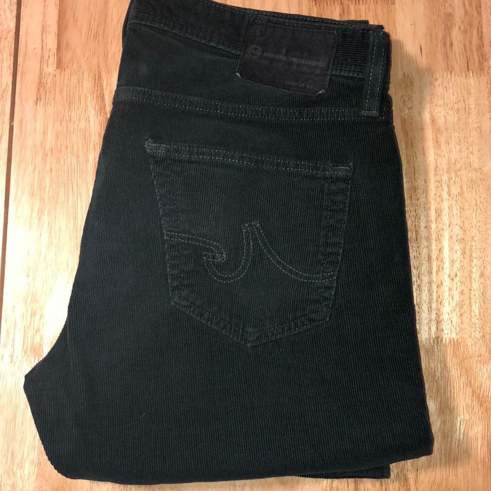 Adriano Goldschmied AG Corduroy Jeans Forest Green